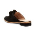 thumbnail image 3 of Cecelia New York Amara Black Suede Pointed Toe Open Back Slides Flats Mules (Black, 6), 3 of 3