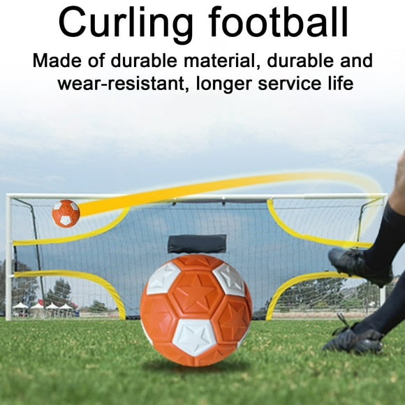 LJNYFDC Wear-resistant Soccer Ball Children Football Curve And Swerve Soccer Ball Star Pattern Firm And Thick Entangle Stitching Wear resistant Boys Great Gift for