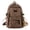 Brown, variant on Nylon Pendant Backpack 17.32" Large Capacity Multi-pocket for Travel Commute (Brown)