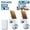 2 Camera + Base Station, variant on TOGUARD 10CH SC23 4MP Solar Security Camera System Outdoor Wireless WiFi Dome Surveillance Camera NVR HDMI Connector