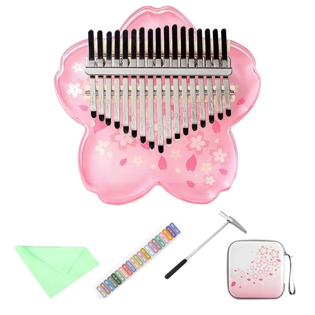 Instrumentos musicales de Piano pulgar Hugo Mini piano de pulgar 21 teclas estilo E