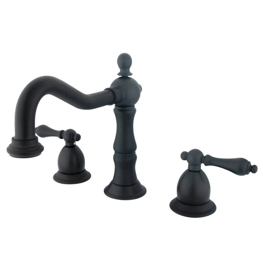 Kingston Brass KS1975AL 8Inch Widespread Lavatory Faucet, Oil Rubbed