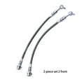 thumbnail image 1 of Ruiboury Ensemble de Durites de Frein Tressées Accessoire Pièce Modifiée Professionnelle Acier Inoxydable Tuyaux de Freinage Automobile Lignes de Contrôle Accessoires Type 2, 1 of 2