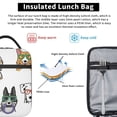 thumbnail image 5 of Set Of Cute Dog Reusable & Cute Leakproof Cooler Lunch Bag - Ideal For Women And Men At Work, Office, Travel & Picnic, 5 of 9
