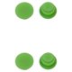 thumbnail image 2 of Tapas de Extremo de Manillar Naiovety 2Conjunto Verde, 2 of 6