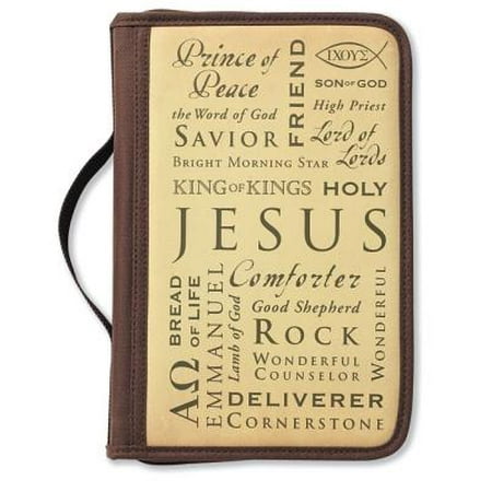 - Inspiration Names of Jesus Large Book and Bible Cover