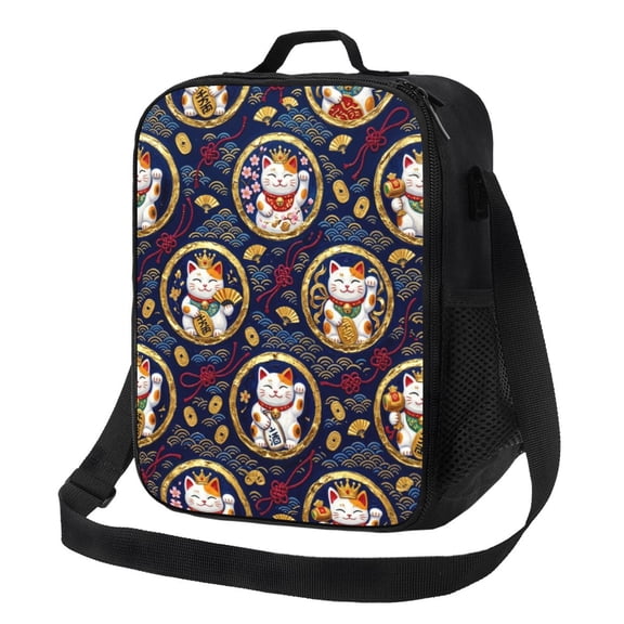 Cats Lunch Bag, Insulated Reusable Lunch Tote Bag, Large Capacity Lunch Box For Work, Leakproof Cooler Lunch Bag For Office Picnic Travel