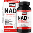 thumbnail image 2 of Force Factor NAD+ Longevity, Healthy Aging NAD Supplement with Resveratrol & Nicotinamide for Cellular Energy & Repair, Cognitive Health, 60 Capsules, 2 of 12
