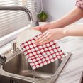 thumbnail image 5 of 6 Pack Kitchen Towels and Dishcloths Set 16 x 11 Inch Super Soft Absorbent Dish Towels Bulk for Drying Dishes, Hands Cleaning Multipurpose Kitchen Linens, 5 of 8