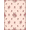Blush Pink, Pattern 1, variant on Design&I 8'x10' Washable Area Rug Pink Delicate Vintage Bouquet Buds Airy Asymmetric Border Coquette for Living Room, Family Extra Large Skid-Resistant Low Profile