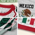 thumbnail image 5 of Mexico Soccer Jerseys Men, Mexican Jersey Soccer, Jersey De Mexico, Mexico National Team Soccer Jersey, Short Sleeve Football Shirt, Casual Sport Training Uniform for Adult and Kids, 5 of 13