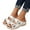 White, variant on Viluyesy Sandals for Womens, Arch Support Soft Sole Slip-On Summer Casual Slippers Green