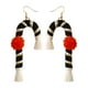 thumbnail image 1 of Pendientes Tejidos De Navidad Con Forma De Muleta, Pendientes Bohemios Tejidos Con Borlas, Pendientes Colgantes Trenzados Hechos A Mano Para Mujeres Y Niñas Advancent AP007544-03, 1 of 6