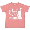 thumbnail image 3 of Inktastic Cheer Princess Cheerleader Girls Toddler T-Shirt, 3 of 5