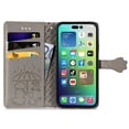 thumbnail image 4 of Funda Cartera FOXDOCK para iPhone 14 ProMax , Flip PU con Relieve de Gatos y Perros, Tarjetero y Soporte, 4 of 6