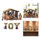 thumbnail image 5 of Manualidades De ,Adornos navideños para pesebre,artesanías de resina,Adorno del festival de adornos navideños de Jesús,Adornos Cristianos Decoraciones Para Arboles De BLESIY Manualidades De Belén, 5 of 7