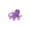 Purple, variant on Octopus Squishy Tentacles Slow Rising Stress Relief Ball,Fidget Popping Eyes Soft Glitter Sensory Squeeze Anxiety Relief Calming Ocean Hand Squishy for Adults Office Desk and Party Favors，Pink