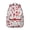 Red-1, variant on Boho Chic Mandala Student Backpack - Waterproof, Spacious & Comfortable for School & Travel