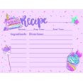 thumbnail image 2 of Kids Kitchen Apron Set with Unicorn Rainbow Recipe Cards Set, Kids Aprons for Girls and Boys, 2 of 4