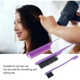 thumbnail image 2 of 3Pcs Slick Back Hair Set Set, Teasing Hair Brush Back With Comb Brush Kit Include 1 X Hair Dye Brush, 1 X Hair Comb Oil and 1 X Rat Tail Comb for Hair Picking, Parting, Braiding, 2 of 5