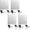 Silver, variant on 8PCS Sticky Hooks for Hanging, Adhesive Razor Holder, Practical Universal Waterproof Stainless Steel Heavy Duty Bathroom Blade Shaver Holder for Bathroom Kitchen Shaver Robe Towel(Silver*8)