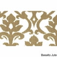 thumbnail image 6 of Blazing Needles 20 x 19 in. Patterned Outdoor Spun Polyester Chair Cushion, Annie Chocolate, 6 of 7