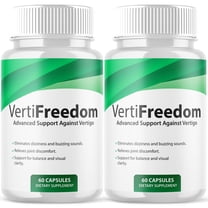 VertiFreedom Pills Advanced Formula Vitamin Supplement Support Against Vertigo Verti Freedom 120 Capsules