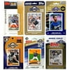 C & I Collectables BREWERS612TS MLB Milwaukee Brewers 6 Different Licensed Trading Card Team Sets