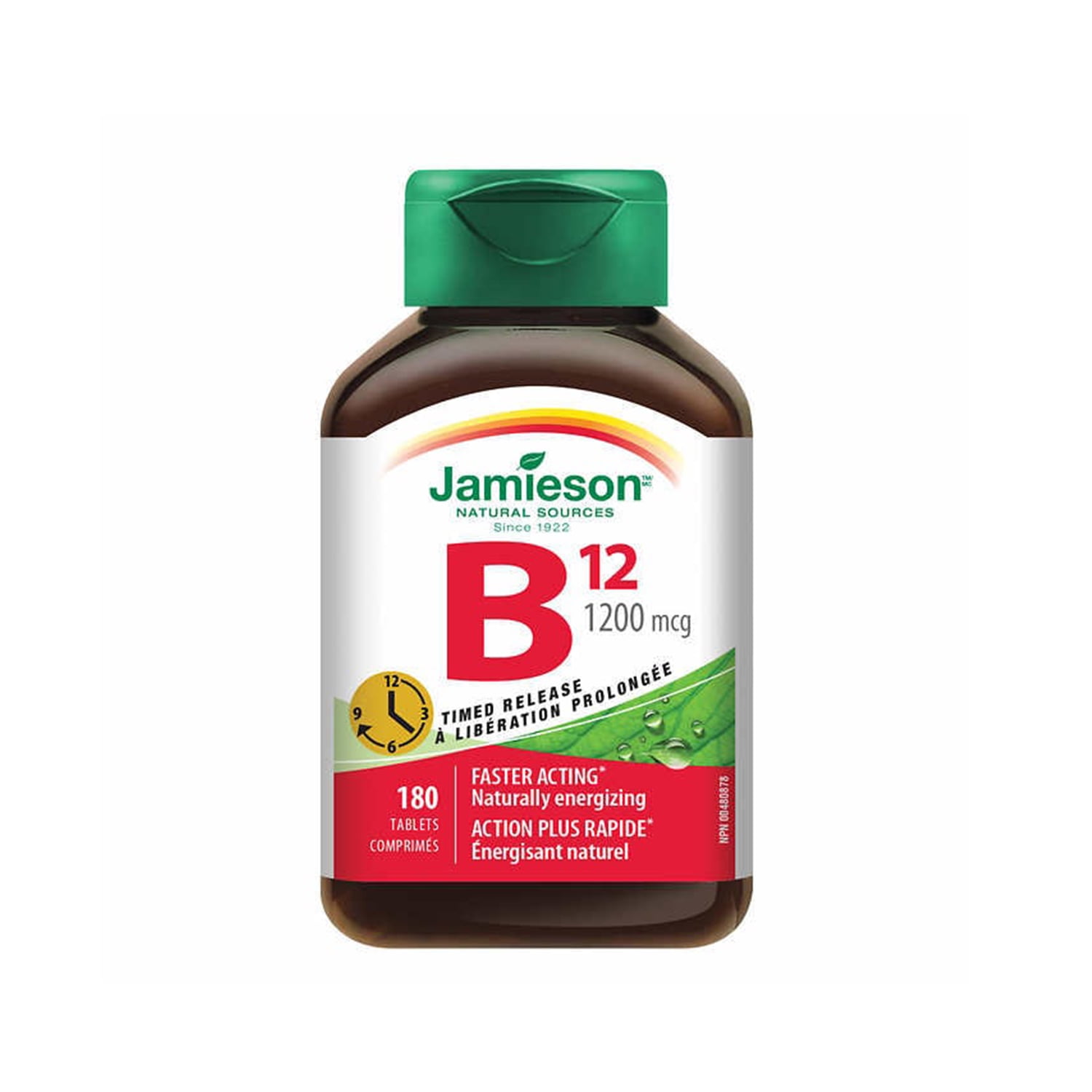 Jamieson Jamieson Vitamin B12 Timed Release 1200mcg 200 Tablets