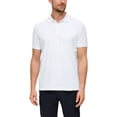 thumbnail image 2 of s.Oliver Polo para hombre - básico, cuello polo, algodón, liso Blanco 2XL (XX-Large), 2 of 4