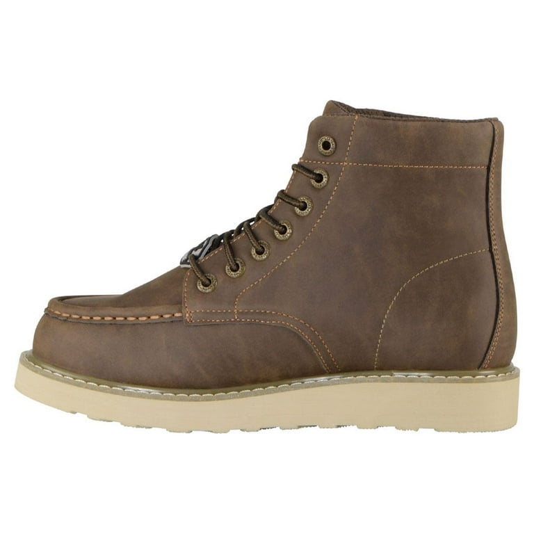 Lugz Work Men's Monterey Wide Steel Toe Moc Toe Chukka Work Lugz Work Men's Monterey Wide Steel Toe Moc Toe Chukka Work