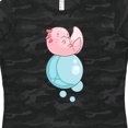 thumbnail image 4 of Inktastic Cute Axolotl Sitting on a Bubble Women's T-Shirt, 4 of 5