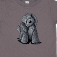 thumbnail image 4 of Inktastic Curious Black Doodle Boys or Girls Toddler T-Shirt, 4 of 5