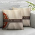 thumbnail image 3 of GOSMITH  Music Guitar Throw Pillow Cushion Cover Vintage Bass Music Musical Instruments Strings Decorative Pillow Cover Cotton Linen Rectangle Home Sofa Couch Decor Pillowcase 12x20Inch (MT-Guitar), 3 of 5