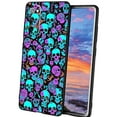 thumbnail image 1 of Horror-Black-Witchy-Neon-Skulls-10 Phone Case, Degined for Samsung Galaxy A02S(US Model) Case Men Women, Flexible Silicone Shockproof Case for Samsung Galaxy A02S(US Model), 1 of 1