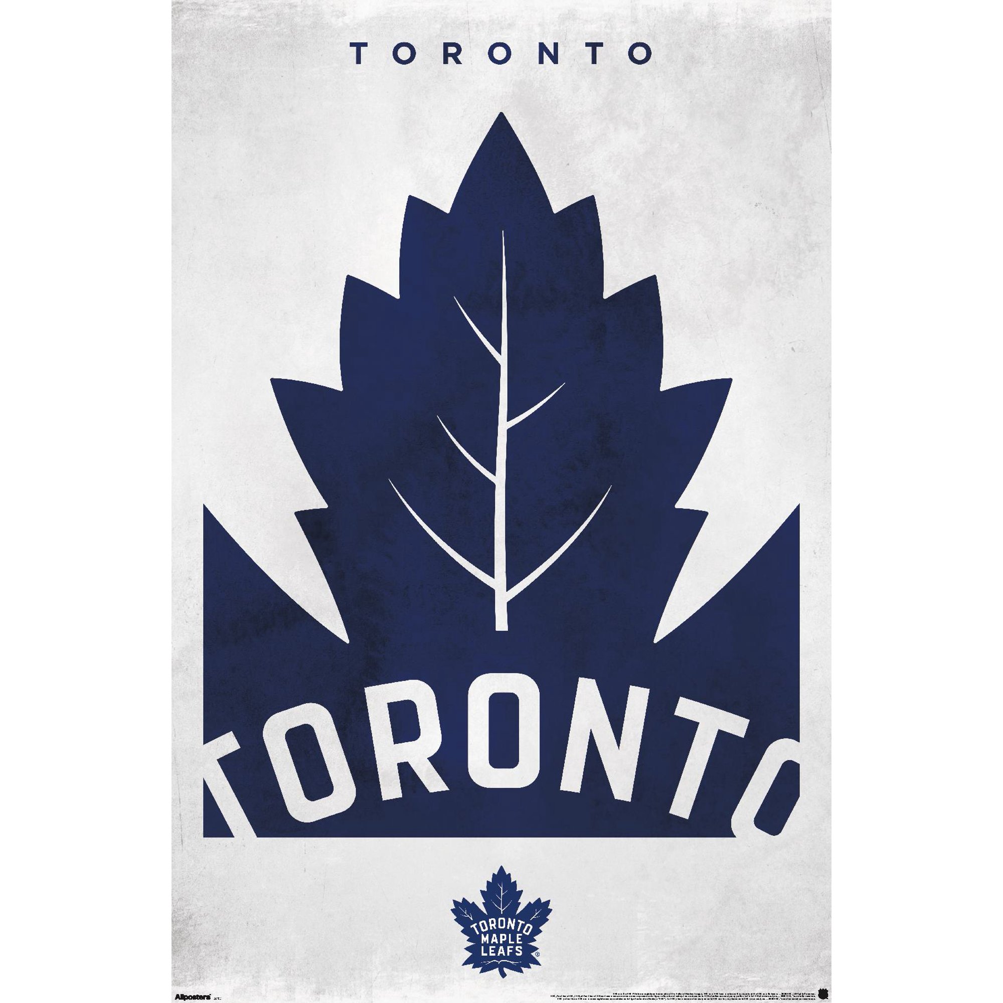 NHL Toronto Maple Leafs - Logo 25 Wall Poster, 22.375" x 34"