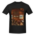 thumbnail image 4 of Bingfone Log Cabin Inside Men'S Loose Fit Short-Sleeve Pocket T-Shirt, 4 of 7