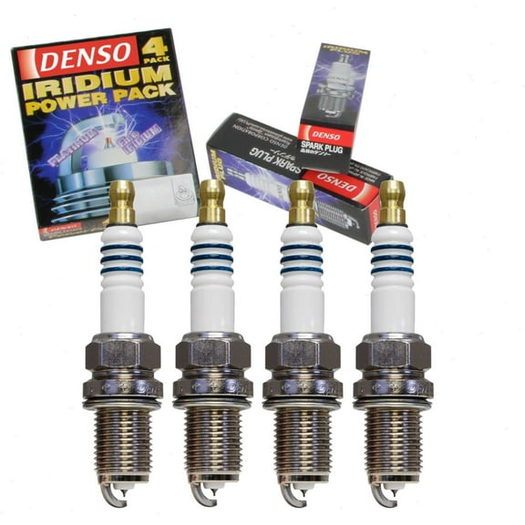4 pc DENSO Iridium Power Spark Plugs compatible with Chevrolet Cruze 1.4L L4 2011-2015