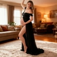thumbnail image 4 of Maternity Dress Soft Comfortable Polyester with Not Crease Designs Stylish Photo Dress Easy to Carry for Photography, 4 of 7