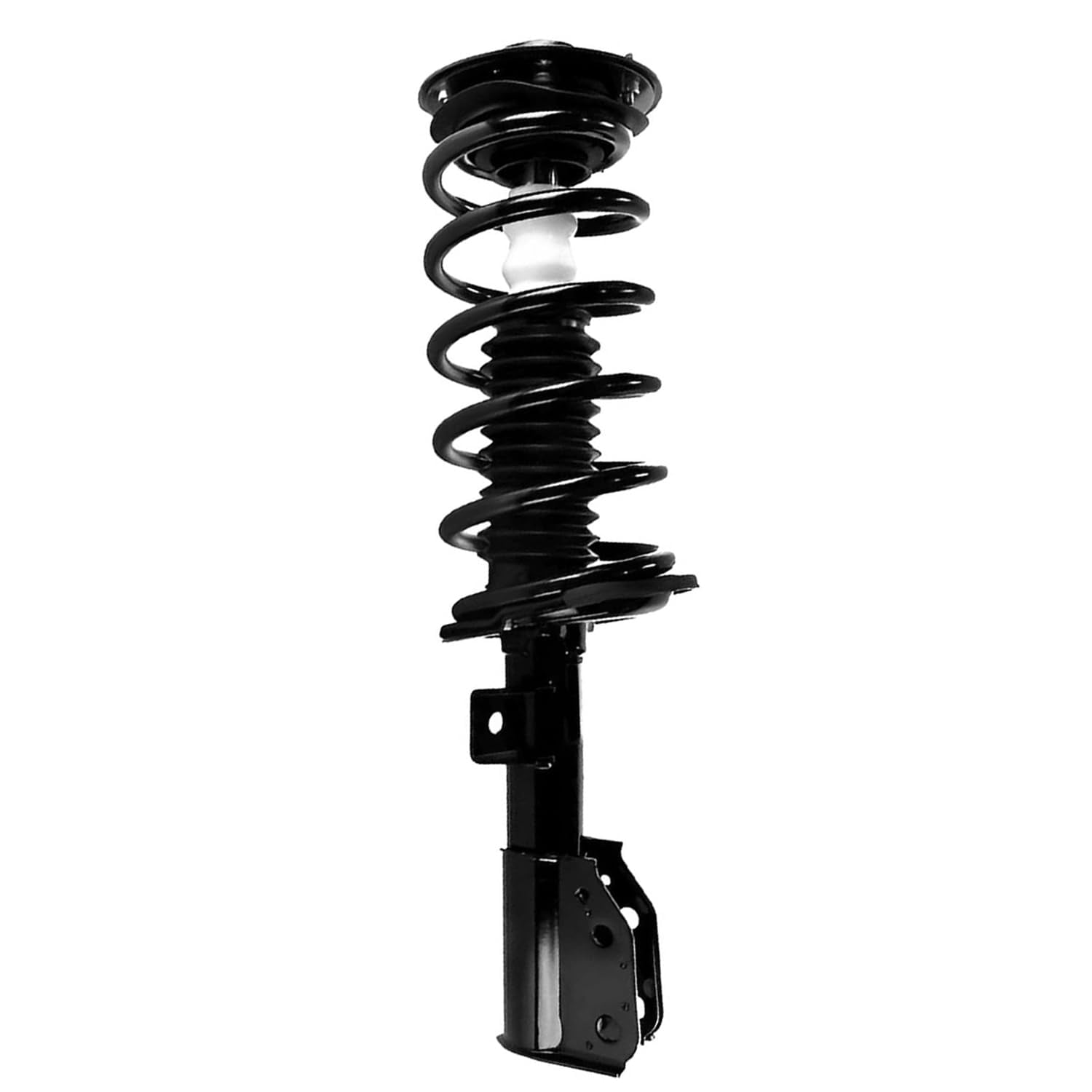 Detroit Axle - Front 2pc Struts for 2010-2017 Chevrolet Equinox, 2 Complete Struts with Coil Spring Assembly 2011 2012 2013 2014 2015 2016 Replacement