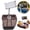Brown, variant on HonestMatter Pool Floating Table, Adjustable Tray with Cup Holder and Phone Stand, Hot Tub Accessories for Drinks and Phones, 10.6 Inch, Gray