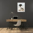 thumbnail image 3 of Joy, Olivia 15x18 White Modern Wood Framed Museum Art Print Titled - Tall Palms, 3 of 4
