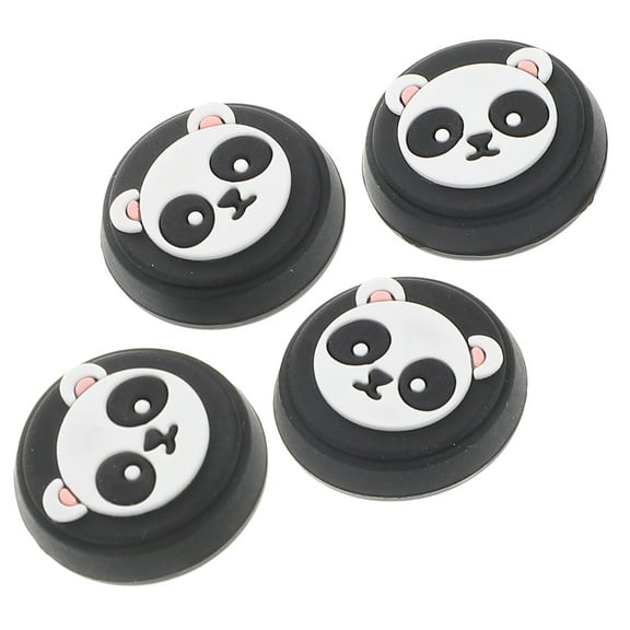 4pcs Joystick Thumb Grips panda Design For Better Control Silicone Joystick Caps Joystick Protectors Compatible With PS5