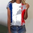 thumbnail image 5 of Otaozi t shirts for women trendy womens plus size tops short sleeve red womens dressy spring tops 2025 trendy blouses for women dressy casual clearance plus size Clearance Sale, 5 of 6