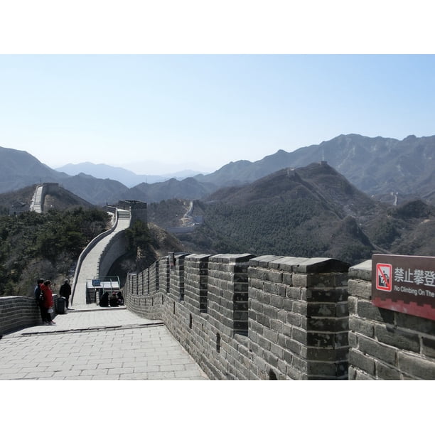 Border Great Wall Of China Asia China Great Wall20 Inch By 30 Inch