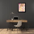 thumbnail image 4 of Hewitt, L. 20x24 Black Modern Framed Museum Art Print Titled - Pink Gold Pineapple, 4 of 5