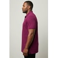 thumbnail image 3 of KingSize Men's Big & Tall Shrink-Less Longer-Length Cotton Polo Shirt, 3 of 5