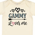 thumbnail image 4 of Inktastic Gammy Loves Me Grandchild Girls Baby Bodysuit, 4 of 5