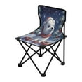 thumbnail image 2 of WOBOGO A Cute White Polar Bear Camping Chair Convenient Four Corner Backrest Folding Stool Can Hold Up to 220lbs, 2 of 8