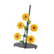 thumbnail image 4 of Portarrollos de cocina de hierro con forma de girasol, soporte para toallas, independiente, 18 x 33 cm, antideslizante Amarillo, 4 of 9